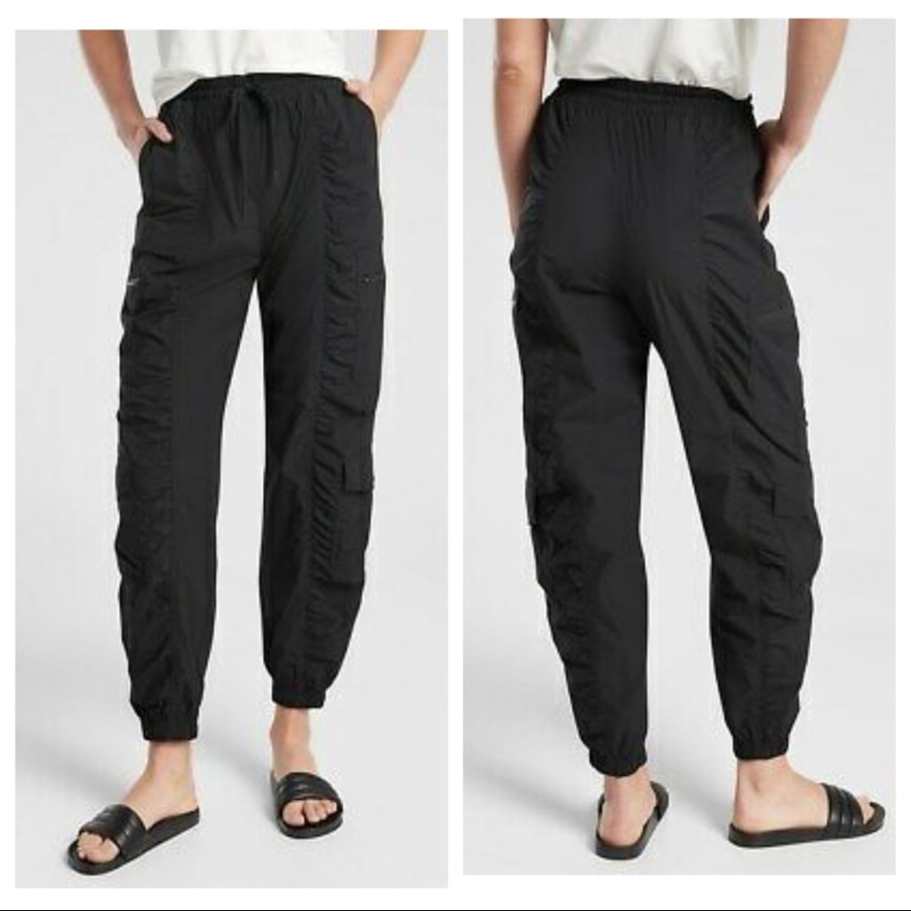 Athleta Parachute Cargo Pant
COLOR: BLACK